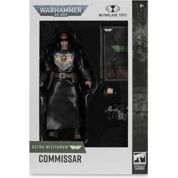 Warhammer 40000 7 Inch Action Figure Wave 10 - Commissar Astra Militarum