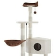 thumbnail image 5 of Sam's Pets Sam 54" White Cat Tree, 5 of 5