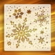 thumbnail image 1 of Fiudx Plantilla de Copo de Nieve Navideño, Plantillas de Plástico Reutilizables, Herramienta Fácil de Usar para Manualidades, Ideal para Pintar, Hacer Tarjetas, Decorar Paredes y Fiestas, Juego de 4, 1 of 1
