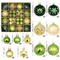 thumbnail image 6 of 2.36" Glitter Christmas Balls Ornaments for Christmas Trees, 44Pcs Shatterproof Plastic Christmas Ornament Set for Xmas Tree Decoration Hanging Ball for Holiday Wedding Party, 6 of 6