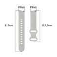 thumbnail image 4 of Reloj inteligente Correa de silicona Pulsera deportiva Accesorios para Samsung Galaxy Watch 4, 4 of 9