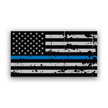 Thin Green Blue Red Line Military Law enforcement First Responders ...