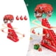 thumbnail image 5 of Juguete eléctrico de Papá para subir escaleras con luz y música, ideal para interiores, como recuerdo de fiesta, decoración del hogar para niños, con 6 figuras de Papá Noel, 5 of 10