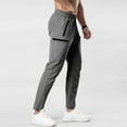 thumbnail image 7 of Txeol Sweatpants for Men Athletic Jogger Pants with Zipper Pockets Lightweight Stretch Gym Outdoor Activities Sportswear 2025-Dark Gray,M, 7 of 7