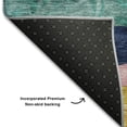 thumbnail image 5 of Addison Rugs Mayfield Premium Machine Washable Transitional Contemporary Green Rectangle Rug, 10' x 14', 5 of 6
