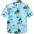 thumbnail image 2 of SSLR Youth Big Boys Casual Button Down Shirt Short Sleeve Hawaiian Shirts for Boys, 2 of 7