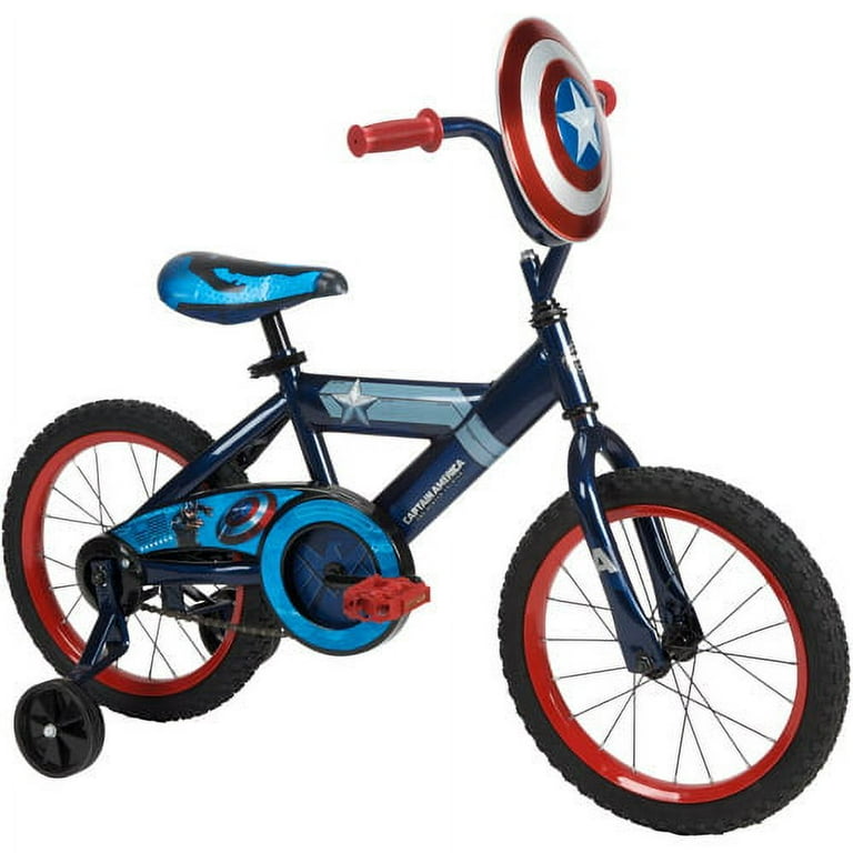 Captain america bike clearance with training wheels