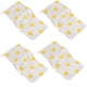 thumbnail image 1 of Paños para eructar para bebés, paquete de 4 paños de muselina para eructar, paños para eructar para bebés, paños para eructar de algodón extra absorbentes y suaves, 1 of 5
