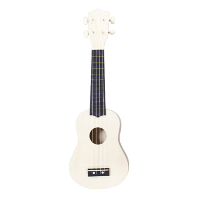 Kit de ukelele para armar, hecho a mano, juguete para estudiantes, ukelele artesanal de madera, kit para principiantes, guitarra ukelele, ¡hazlo tú