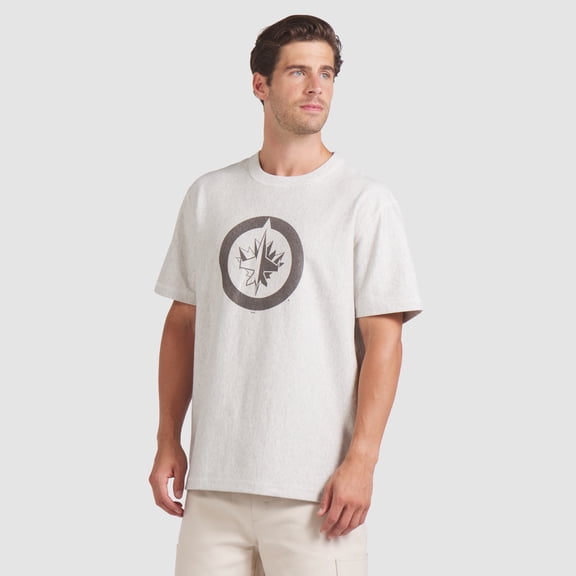 Men's Fanatics Cream Winnipeg Jets Made in Canada T-Shirt