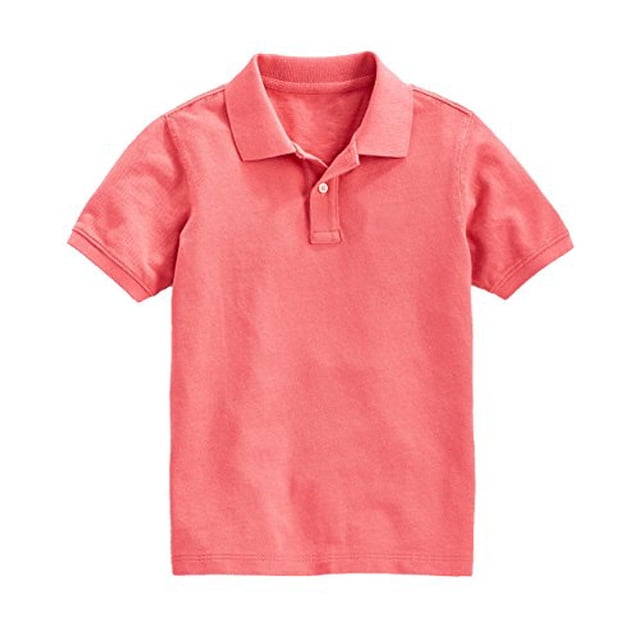 Peach Couture Polo Classique à Manches Courtes pour Garçons
