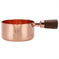 thumbnail image 2 of Casserole en Acier Inoxydable Or ROSE avec Poignée en Bois Vaisselle de Cuisine Multifonctionnelle, 2 of 7