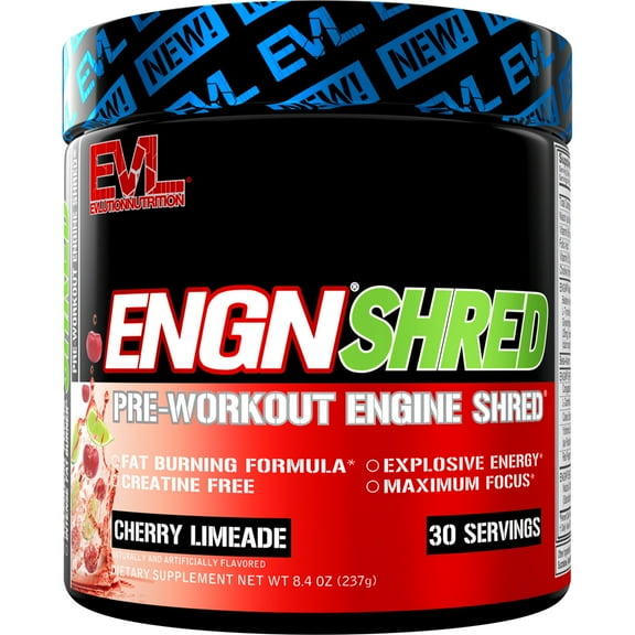 Evlution Nutrition ENGN Shred Pre Workout Powder