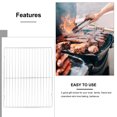 thumbnail image 3 of Cocina de acero inoxidable para hornear asado de asar a la parrilla de secado del estante, 3 of 5
