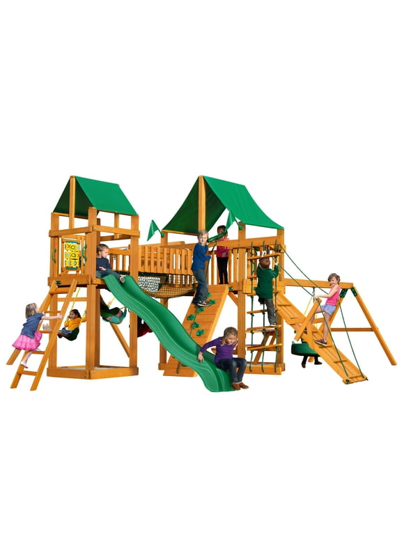 Wooden Swing Sets in Swing Sets