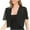 Black, variant on YanHoo Cropped Cardigan for Dresses Womens Summer Lightweight Cardigan Open Front Short Sleeve Chiffon Bolero Shrug Ladies Summer Cardigans on Clearance