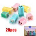 thumbnail image 3 of 20Pcs Mini Car Fuse Combination Kit Square Fuse 20A 30A 40A 50A 60A Amp Set Automotive Car Fuse with Plastic Box, 3 of 8