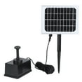 thumbnail image 1 of Water Cycle , Solar Rockery Fountain, Intelligent Brushless  Solar Direct Drive  220L / H For Fish Pond, 1 of 8
