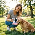 thumbnail image 4 of Hydrating Foldable Pet Water Bottle For Travel 2 In 1 Portable Dog Water Bottle Travel Dog Bowls With Container Leak Proof & Compact Dog Travel Foldable Pet Water Bottle-C, 4 of 4