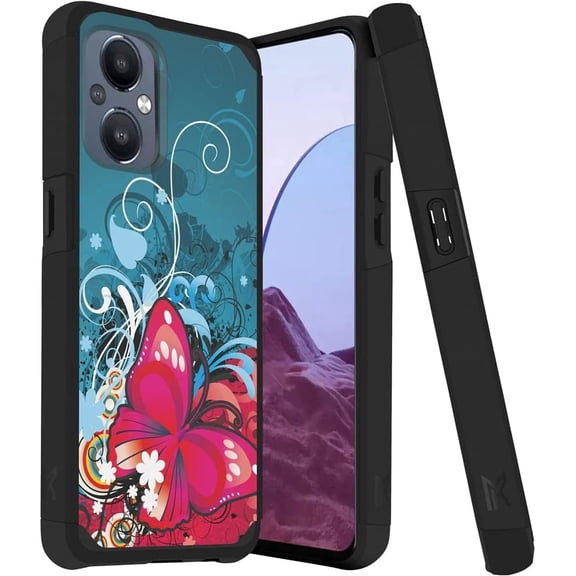 For OnePlus Nord N20 5G Shockproof Cover Phone Case - Butterfly Bliss
