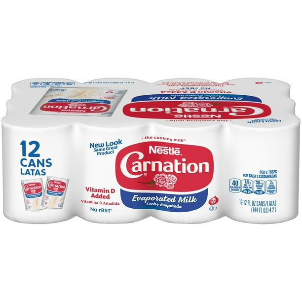 CARNATION Evaporated Milk 1212 fl. oz. Cans