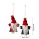 thumbnail image 3 of Ganfancp Un Par de Colgantes de Papá Noel Decora El Árbol de Navidad Decora La Muñeca Pequeño Colgante Decoración Set Rebajas Hoy Liquidación 2*Colgante Papá Noel, 3 of 6