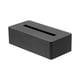thumbnail image 1 of Funda Rectangular Reutilizable para Caja de pañuelos de Metal, para Cocina, baño o recámara, Acero, Talla única, Color Negro, 1 of 5