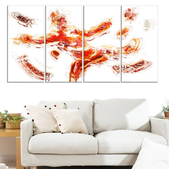 Design Art Sports in Motion, 4 Panels, 48" x 28"