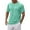 Light Green, variant on Men's Athletic Performance T Shirt for Summer Wear Comfortable Round Neck Sports Shirt for Running and Fitness Mens Shirts Tall Sizes Shirts for Men Big and Tall Mens Novelty T Shirts, Size XXXXL