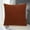 Brown, variant on Curly Faux Decorative Pillow Covers,Soft Cushion Case,Zipper Pillowcase,Home Living Room Pillow Cover,Couch Bedroom Pillowcase,17x17 Inch Cover,Cozy Pillow Cover Holiday Gifts