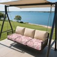 thumbnail image 6 of Xixirimido Couch Cushion Cover Non-Slip Sofa Cover with Elastic Bands Universal Armchair Cushion Slipcover Replacement Furniture Protector, Pink Butterfly Cherry Blossom, 6 of 8