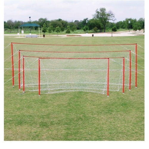 Soccer Innovations 500-JG824 8 Foot by 24 Foot J Goal Portable
