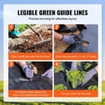 thumbnail image 6 of Weed Barrier Landscape Fabric 6*300FT Heavy Duty Woven PP Weed Control Mat, 6 of 7