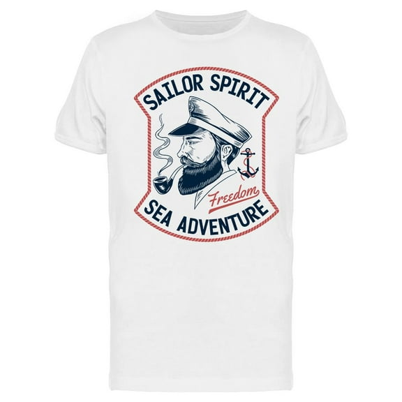 Sailor Spirit, Sea Adventure T-Shirt Men -Image by Shutterstock, Male Medium