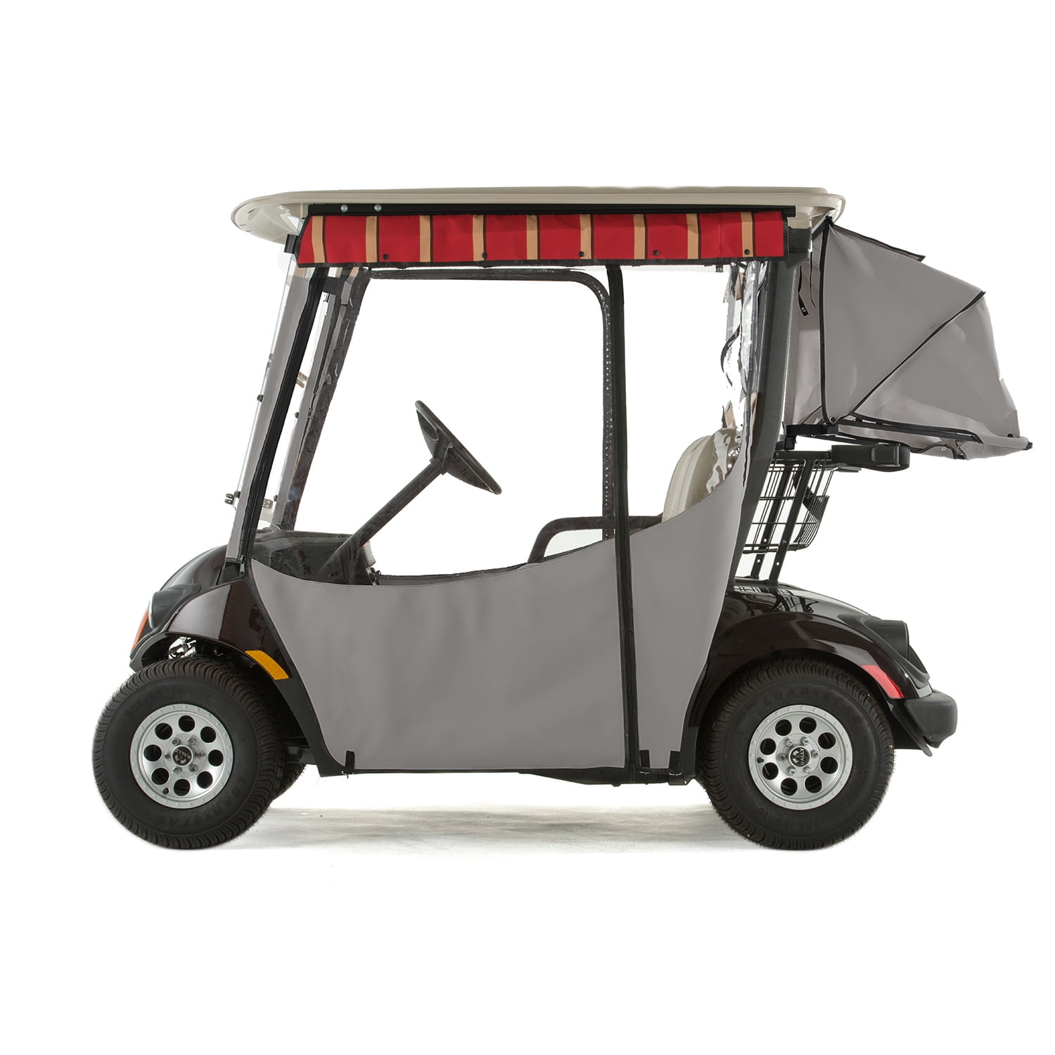 Yamaha Drive 2 Golf Cart PROTOURING Sunbrella Track Enclosure Cadet