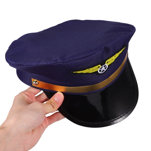 Gorra De Piloto De Aerolínea, Sombrero De Disfraz, Sombrero De Piloto De Uniforme Ajustable Para Adultos Para Halloween Cosplay Mascaradas Y Actuaciones Sombrero De Fiesta Con Tematica De Aerolinea Gorra De Piloto De Aerolínea, Sombrero De Disfraz, Sombrero De Piloto De Uniforme Ajustable Para Adultos Para Halloween Cosplay Mascaradas Y Actuaciones Sombrero De Fiesta Con Tematica De Aerolinea