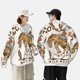 thumbnail image 4 of Fotbe Cowboy Up Vintage Wild West Chaqueta con Protección Solar UPF 50+ para Hombre y Mujer, Camisa con Capucha y Bolsillos-Small, 4 of 7