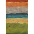 thumbnail image 2 of Vess, June Erica 23x32 Black Ornate Wood Framed with Double Matting Museum Art Print Titled - Mesa Strata II, 2 of 4