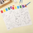 thumbnail image 2 of Inteprter Juego de pinturas de acuarela de papel, 8 Uds. Con Mini almohadilla, desata la creatividad, Mini juego de pintura de acuarela, viaje pinturas do, 2 of 6