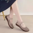 thumbnail image 4 of Mary Jane Flats Orthopedic Shoes Women's,Breathable Slip-On Light Weight Comfort Orthotic Casual Walking Shoes, 4 of 5