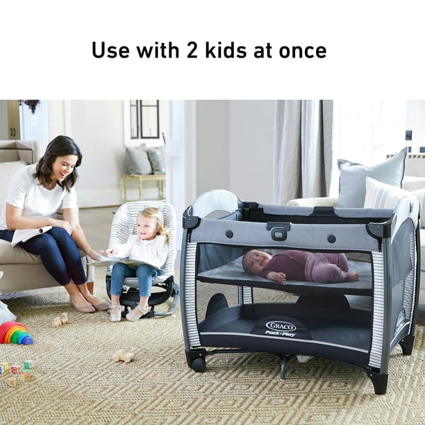 Graco Pack 'n Play Rock 'n Grow Playard - Walmart Business Supplies
