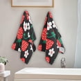 thumbnail image 4 of GZHJMY Strawberry Soft Hand Towels, 2 Pcs Absorbent Bath Towel Decorative Fingertip Towels for Bathroom Gym Spa Hotel Beach Swimming Pool,14.4"x 28.3", 4 of 7
