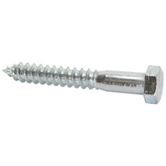 HEX HEAD LAG SCREWS 1/4" X 3", 100 PER PACK per 3 Pack