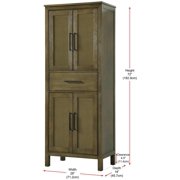 Elegant Furniture and Lighting 28 Inch Bath Storage Cabinet in White