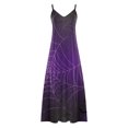 thumbnail image 5 of Puntoco Vestidos Mujer Verano Mujer Verano Casual Estampado V-Cuello Sin Mangas Vestido De Correa, 5 of 5