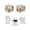 White, variant on Thanksgiving Squirrel Toaster Cover 2 Slice, Small Kitchen Appliance Covers, Fall Pumpkins Sunflower Black Plaid Toaster Oven Cover with Loop, Bread Machine Cover Polyester Dust Cover Protection