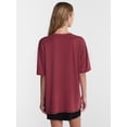 thumbnail image 3 of No Boundaries Washed Graphic Boyfriend Tee, Women's XXS-XXL, 3 of 5