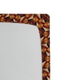 thumbnail image 2 of Ambesonne Modern Fitted Sheet, Retro Vintage Geometric, Twin XL Size, Dark Orange Burgundy, 2 of 2