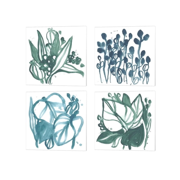 Metaverse June Erica Vess 'Boho Tropicals' Canvas Art (Set of 4)