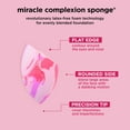 thumbnail image 5 of Real Techniques Pink Swirl Miracle Complexion Sponge, for Liquids & Creams, 1 Count, 5 of 12